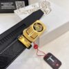 693201d23a89a121ed5508dd Versace Automatic Buckle Belt, Custom Embossed Top-Grade Imported Calfskin with Fine Grain, 3.5cm Width