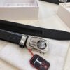 693201d23a89a121ed5508e3 Versace Automatic Buckle Belt, Custom Embossed Top Grain Imported Leather with Fine Calfskin, 3.5cm Width
