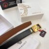 693201d33a89a121ed5508f0 Versace Belt, New Arrival, Top Quality Genuine Leather, Soft Touch, Steel Hardware, 3.8cm Width, Fashion Luxury Brand