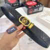 693201d43a89a121ed5508f6 Versace Belt, New Arrival, Top-Quality Genuine Leather with Medusa Head Embossing, Fashionable Streetwear Style, Soft Leather Texture, Precision Stainless Steel Hardware, 3.8cm Width