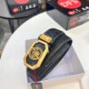 693201d43a89a121ed5508f9 Versace Belt, New Arrival, Top-Quality Genuine Leather with Medusa Head Embossing, Fashionable Streetwear Style, Soft Leather Texture, Precision Stainless Steel Hardware, 3.8cm Width