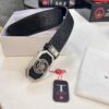 693201d53a89a121ed550900 Versace Belt 2023 New Arrival Genuine Top Grain Calfskin Leather Belt with Medusa Head Embossing, Fashion Luxury Brand Men's Waistband, Soft Leather Feel, Stainless Steel Hardware, 3.8cm Width
