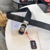 693201d53a89a121ed550903 Versace Belt 2023 New Arrival Genuine Top Grain Calfskin Leather Belt with Medusa Head Embossing, Fashion Luxury Brand Men's Waistband, Soft Leather Feel, Stainless Steel Hardware, 3.8cm Width