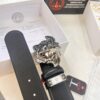 693201d53a89a121ed550907 Versace Genuine Crocodile-Textured Calfskin Belt – Original Factory Direct, Authentic NFC Chip Verified via Official Website