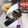693201d53a89a121ed550908 Versace Genuine Crocodile-Textured Calfskin Belt – Original Factory Direct, Authentic NFC Chip Verified via Official Website