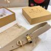 693201d63a89a121ed550914 Burberry Equestrian Women's Leather Belt, Top-Quality Full-Grain Calfskin with Steel Buckle, 2.0cm Width, Fashionable and Soft to Touch