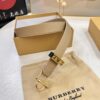 693201d63a89a121ed550917 Burberry Equestrian Women's Leather Belt, Top-Quality Full-Grain Calfskin with Steel Buckle, 2.0cm Width, Fashionable and Soft to Touch