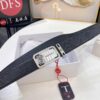 693201ea3a89a121ed550922 VERSACE Automatic Buckle Belt - Premium Top Grain Imported Leather with Medusa Embossing, 3.5cm Width, Smooth Slide Track Clasp