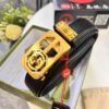 693201fd3a89a121ed55094e Gucci Automatic Buckle Belt, Embossed Full-Grain Cowhide, 3.5cm Width, Top-Quality Business Formal Belt with NXP Anti-Counterfeit Chip