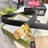 693201fd3a89a121ed55094f Gucci Automatic Buckle Belt, Embossed Full-Grain Cowhide, 3.5cm Width, Top-Quality Business Formal Belt with NXP Anti-Counterfeit Chip