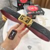 693202073a89a121ed550960 Versace Genuine Leather Belt with Medusa Head Buckle, Italian Imported Top Grain Calfskin, 3.8cm Width, Duty-Free Authenticity Verified by NXP Chip