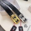 693202123a89a121ed55096d Versace Medusa Leather Belt - Authentic Original Order, Italian Imported Top Grain Calfskin, 3.8cm Width, Duty-Free Hong Kong Gift Box