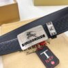 693202183a89a121ed550976 Burberry Equestrian Automatic Buckle Leather Belt, Newest Design, Full-Grain Cowhide with Original Factory Embossing, 3.5 cm Width, Top-Quality Business Formal Belt
