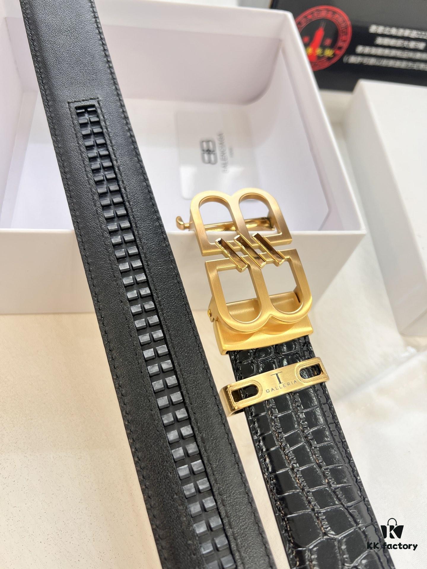 693202273a89a121ed550994 Balenciaga Hong Kong Tax-Free T Gift Box 🎁 (NXP RFID Recognizable Official Website. Genuine Anti-Counterfeit Chip) BB Automatic Stainless Steel Brushed Hardware New Arrival South African Imported Crocodile Pattern Full-Grain Leather Made Automatic Slide Rail No Hole