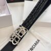 693202283a89a121ed55099c Balenciaga, Hong Kong Duty-Free T Gift Box 🎁 (NXP Induction Chip for Official Website Authentication), BB Automatic Stainless Steel Brushed Hardware, New Arrival, Premium Electroplating, South African Imported Crocodile Grain Top Layer Leather, Auto-Slide Track, No Holes, Must-Have for Trendsetters