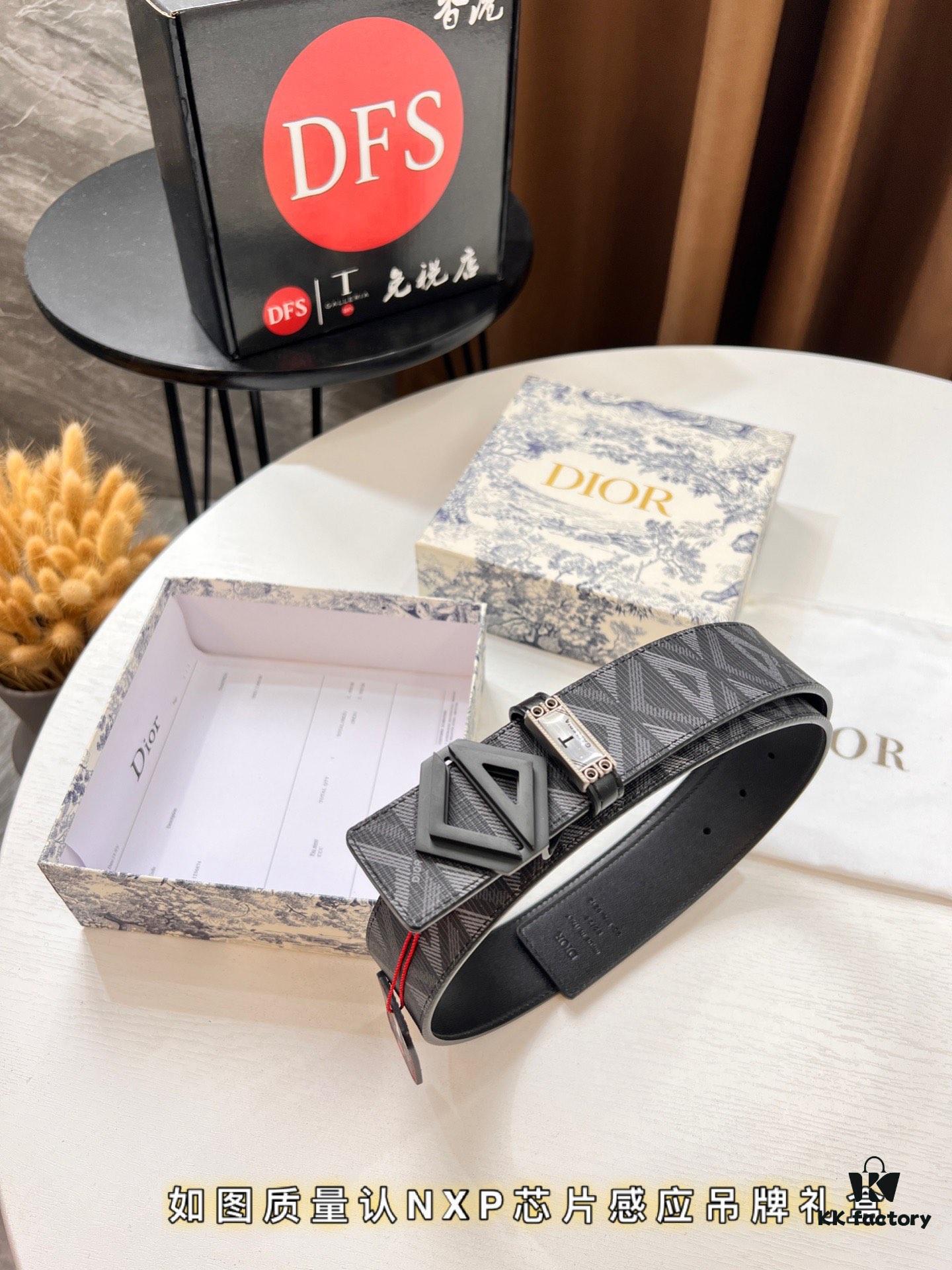 693202433a89a121ed5509fd Dior D Belt, Hong Kong Duty-Free Gift Box (NXP Tag with Authenticity Chip Recognizable on Official Website)