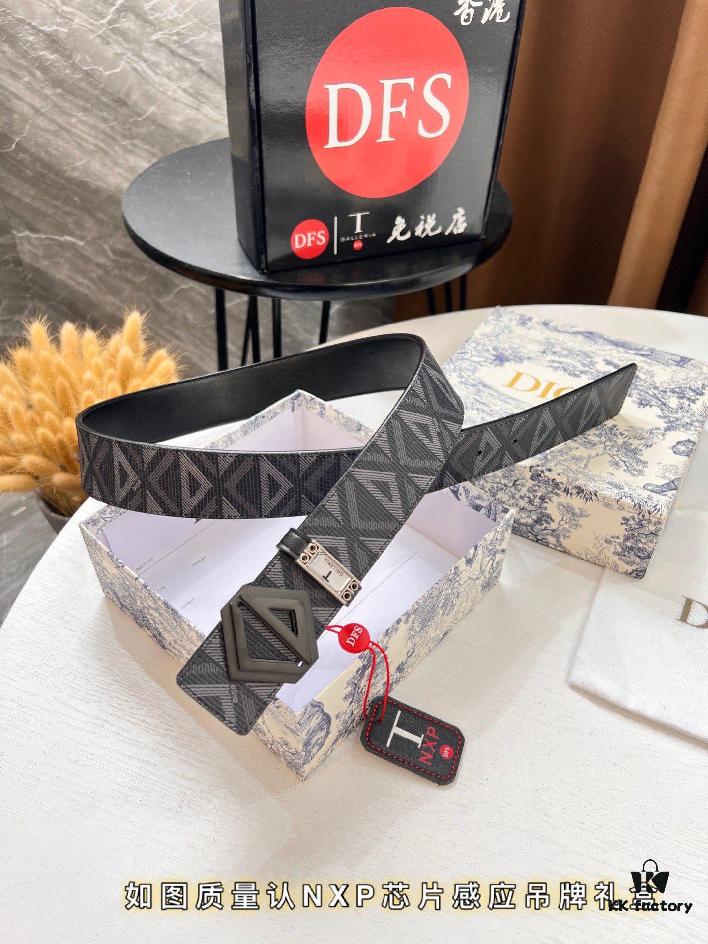 693202433a89a121ed5509fe Dior D Belt, Hong Kong Duty-Free Gift Box (NXP Tag with Authenticity Chip Recognizable on Official Website)
