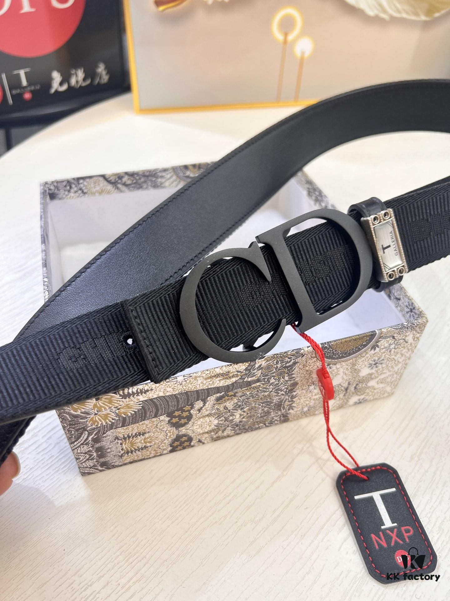 693202443a89a121ed550a0a Dior D Belt, Hong Kong Duty-Free Gift Box 🎁 (NXP RFID Tag with Official Website Verification, Authentic Anti-Counterfeit Chip)