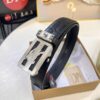693202443a89a121ed550a12 Burberry Automatic Buckle Belt, Newest Style, Genuine Top-Layer Cowhide with Original Barcode Pattern, 3.5 cm Width, Premium Business Formal Belt