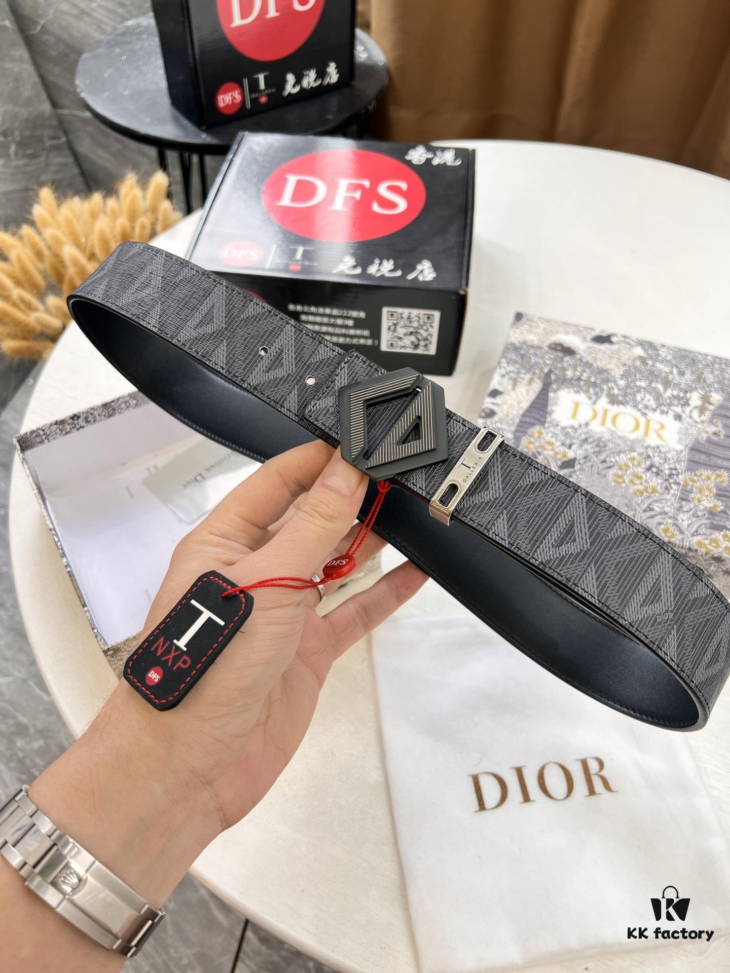 693202453a89a121ed550a16 Dior D Belt, Hong Kong Duty-Free Gift Set 🎁 (NXP Tag with Authenticity Chip Verifiable on Official Website)