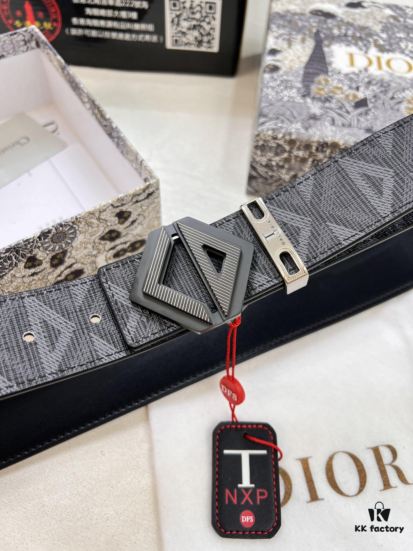 693202453a89a121ed550a17 Dior D Belt, Hong Kong Duty-Free Gift Set 🎁 (NXP Tag with Authenticity Chip Verifiable on Official Website)