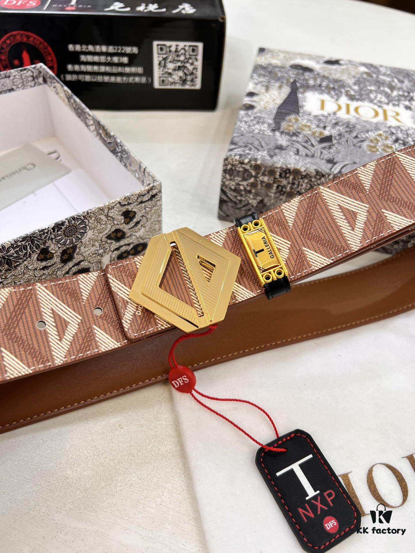 693202453a89a121ed550a1e Dior D Belt, Hong Kong Duty-Free Gift Set (NXP Tag with Authenticity Chip Recognizable on Official Website)