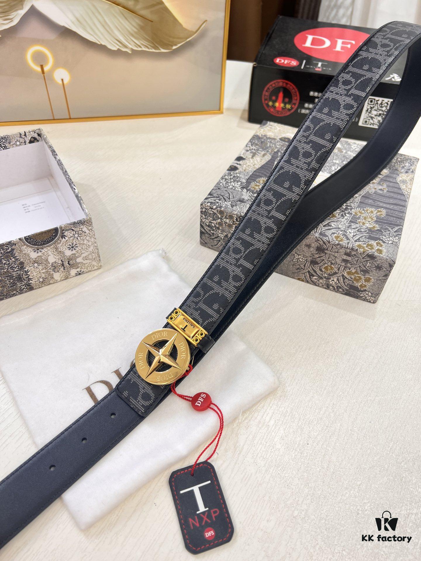 693202473a89a121ed550a2f Dior D Belt, Hong Kong Duty-Free Gift Set 🎁 (NXP Tag with Authenticity Chip, Official Anti-Counterfeit Verification)