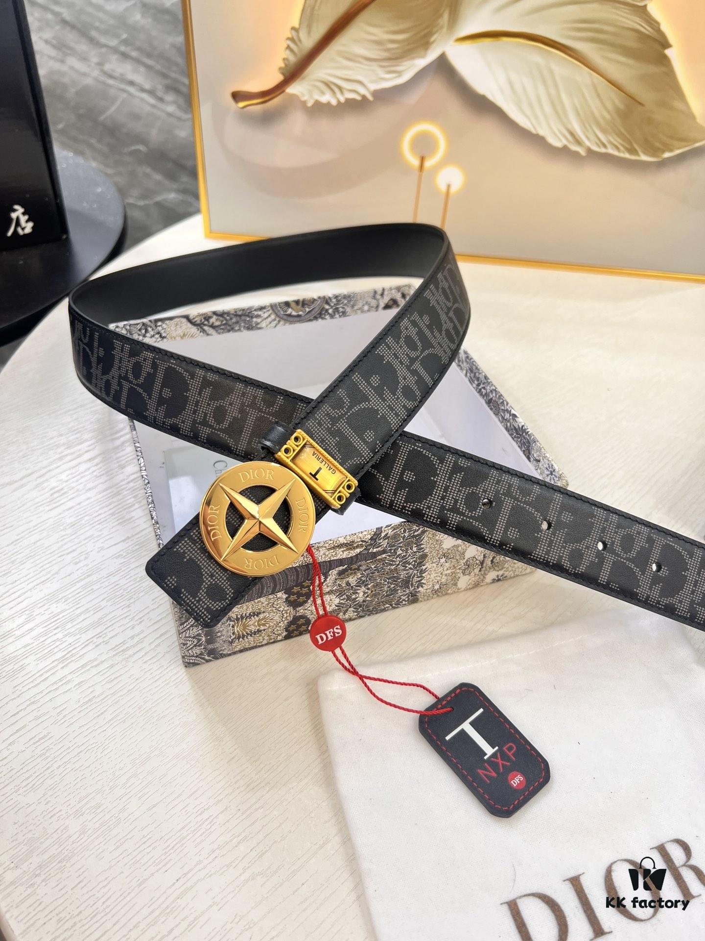 693202473a89a121ed550a30 Dior D Belt, Hong Kong Duty-Free Gift Set 🎁 (NXP Tag with Authenticity Chip, Official Anti-Counterfeit Verification)