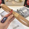 6932024a3a89a121ed550a5b Dior Women's Leather Belt, 3.0cm Width, Premium Imported Leather, Stainless Steel Buckle with High-Ion Plating, Anti-Fade Finish, Authentic NXP RFID Tag, Comparable to Original Quality