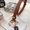 6932024d3a89a121ed550a81 Dior Women's Leather Belt, Imported French Leather, 3.0cm Width, High-Polish Stainless Steel Hardware, Hypoallergenic Plating, Authentic NXP RFID Chip