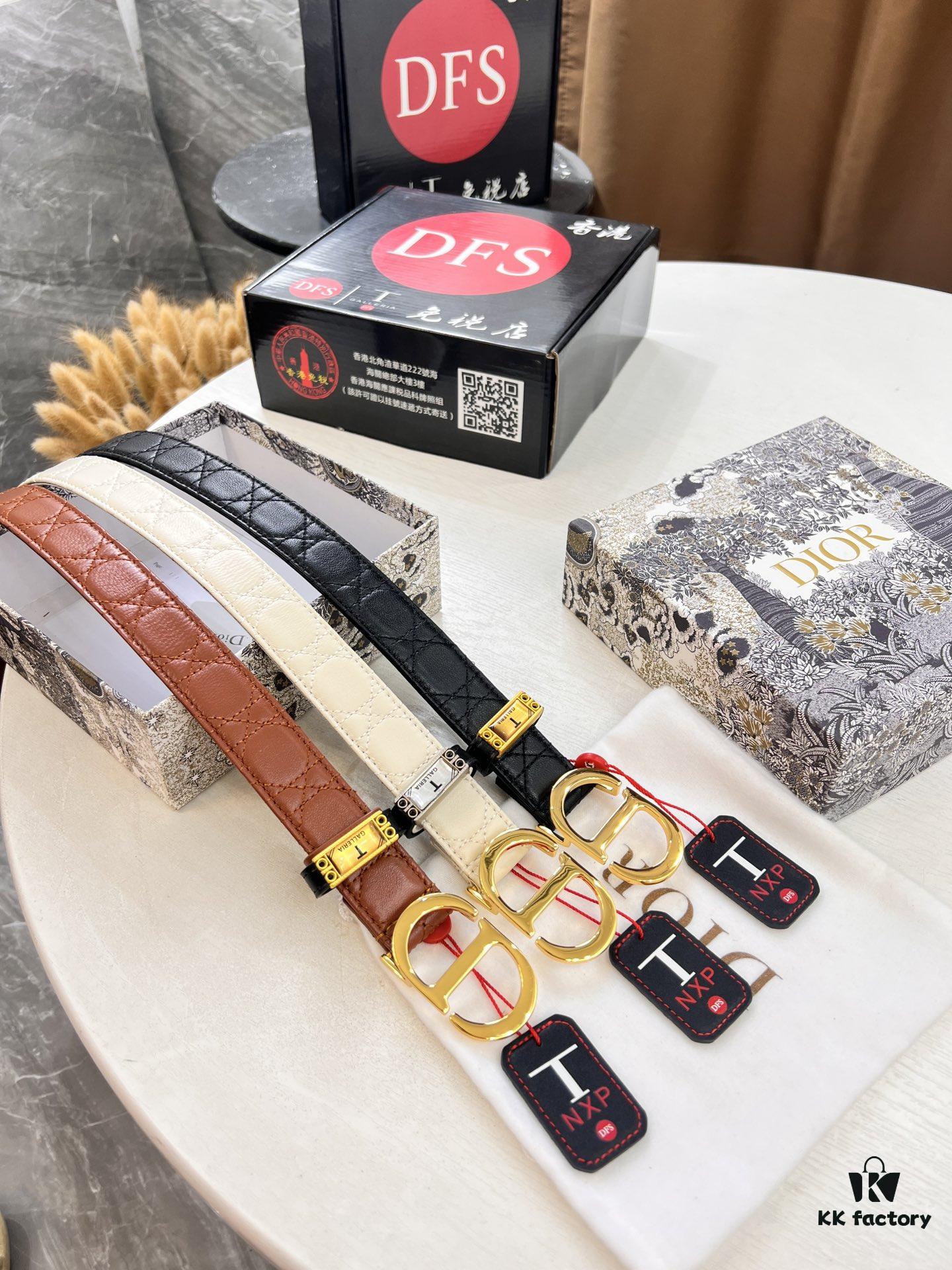 6932024d3a89a121ed550a84 Dior Women's Leather Belt, Imported French Leather, 3.0cm Width, High-Polish Stainless Steel Hardware, Hypoallergenic Plating, Authentic NXP RFID Chip