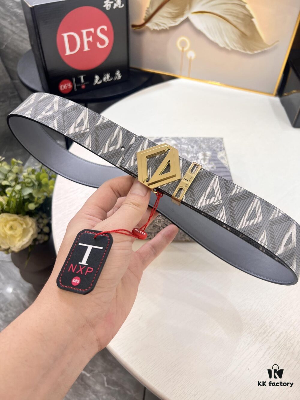 6932024d3a89a121ed550a85 Dior D Belt, Hong Kong Duty-Free Gift Set (NXP RFID Tag with Official Website Verification, Authentic Anti-Counterfeit Chip)