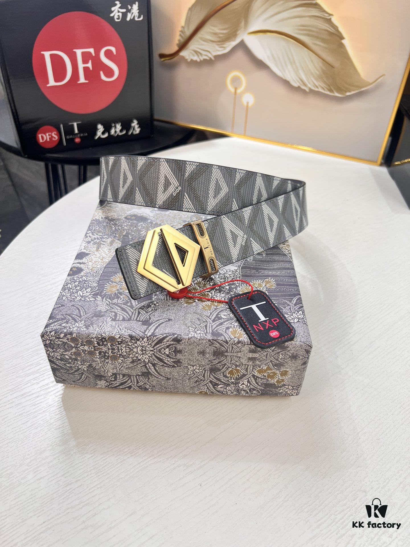 6932024e3a89a121ed550a89 Dior D Belt, Hong Kong Duty-Free T Gift Box (NXP RFID Tag with Official Website Verification, Authentic Anti-Counterfeit Chip)