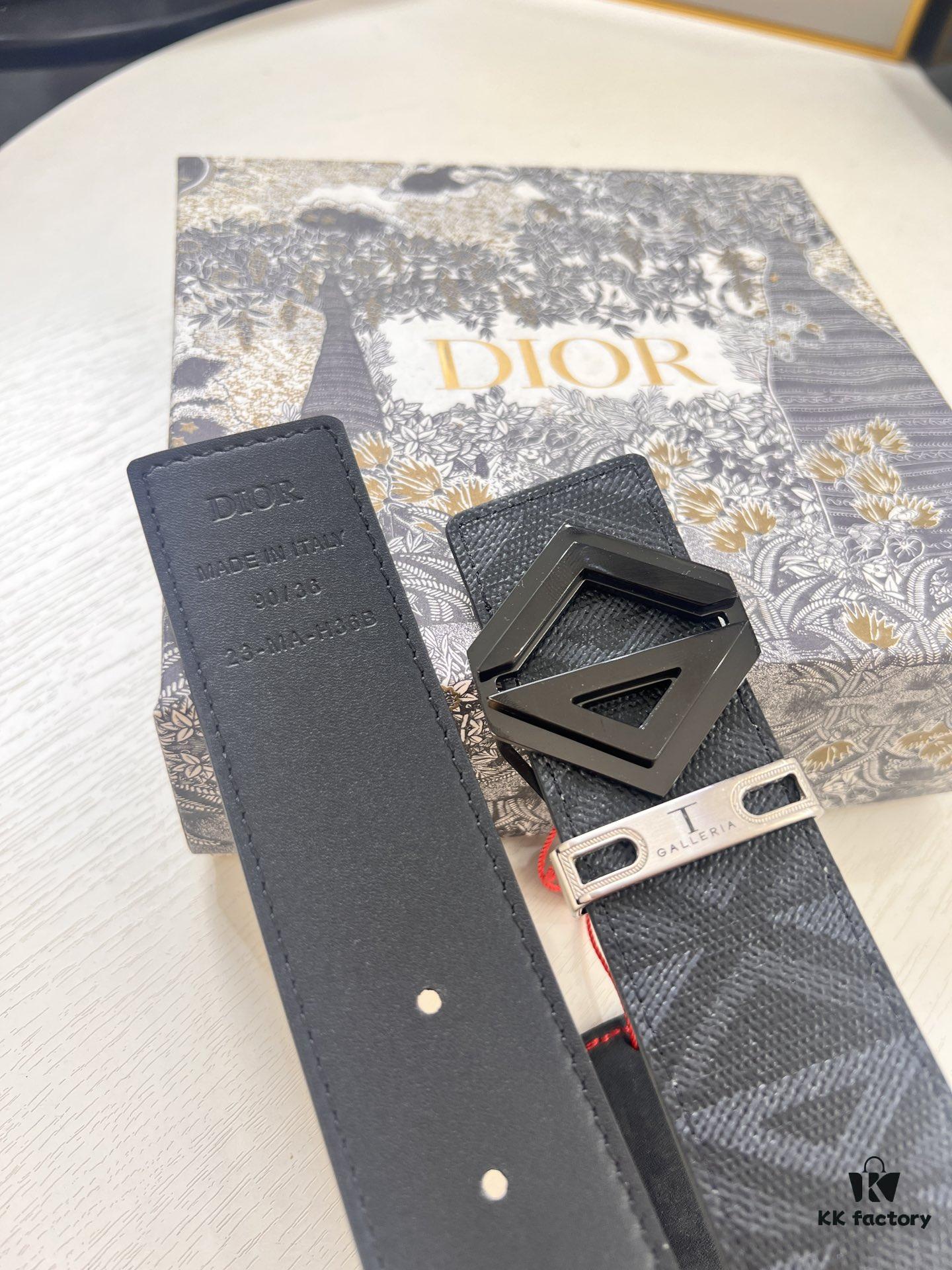 6932024e3a89a121ed550a8e Dior D Belt, Hong Kong Duty-Free Gift Box (NXP Tag with Authenticity Chip Recognizable on Official Website)