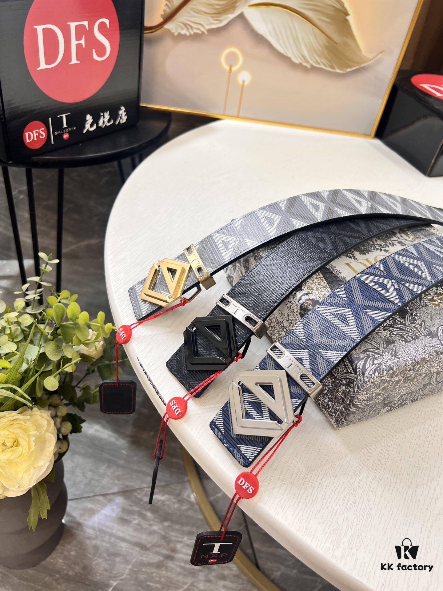 6932024e3a89a121ed550a92 Dior D Belt, Hong Kong Duty-Free Gift Box (NXP Tag with Authenticity Chip Recognizable on Official Website)