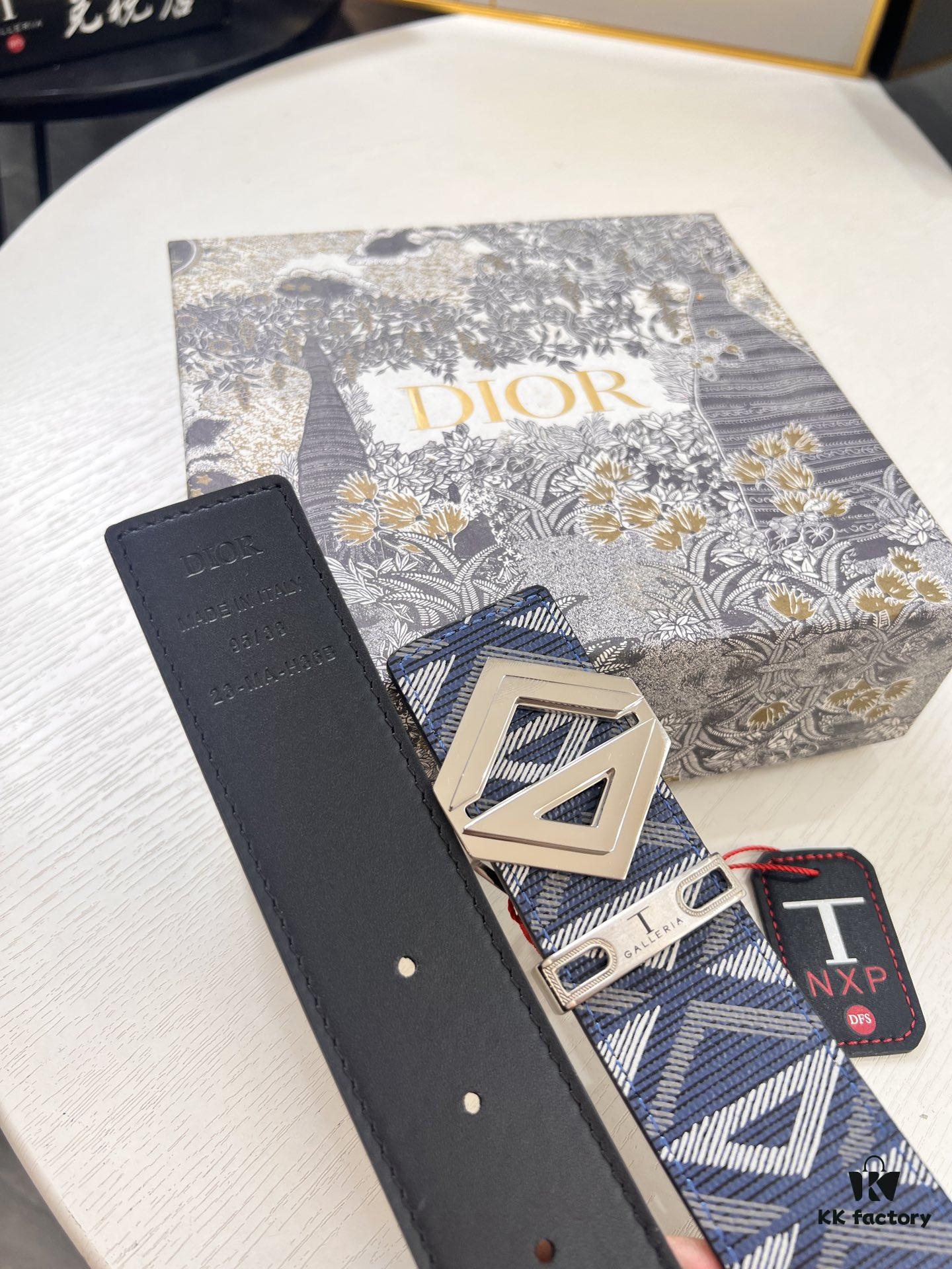 6932024f3a89a121ed550a95 Dior D Belt, Hong Kong Duty-Free Gift Box (NXP Tag with Anti-Counterfeit Chip Recognizable on Official Website)