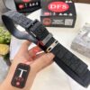 6932024f3a89a121ed550a9a Dior Unisex Belt, Latest Couple's Style, 3.5cm Width, Imported Embroidered Custom Fabric, Top Grain Cowhide with Lychee Texture, ZP Synchronized Needle Buckle with Polished Hardware