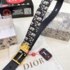 693202503a89a121ed550aa5 Dior Unisex Belt - Latest Couple Style, Imported Embroidered Custom Fabric, Full-Grain Calfskin with Lychee Texture, Polished ZP-Synchronized Pin Buckle Hardware, 3.5cm Width