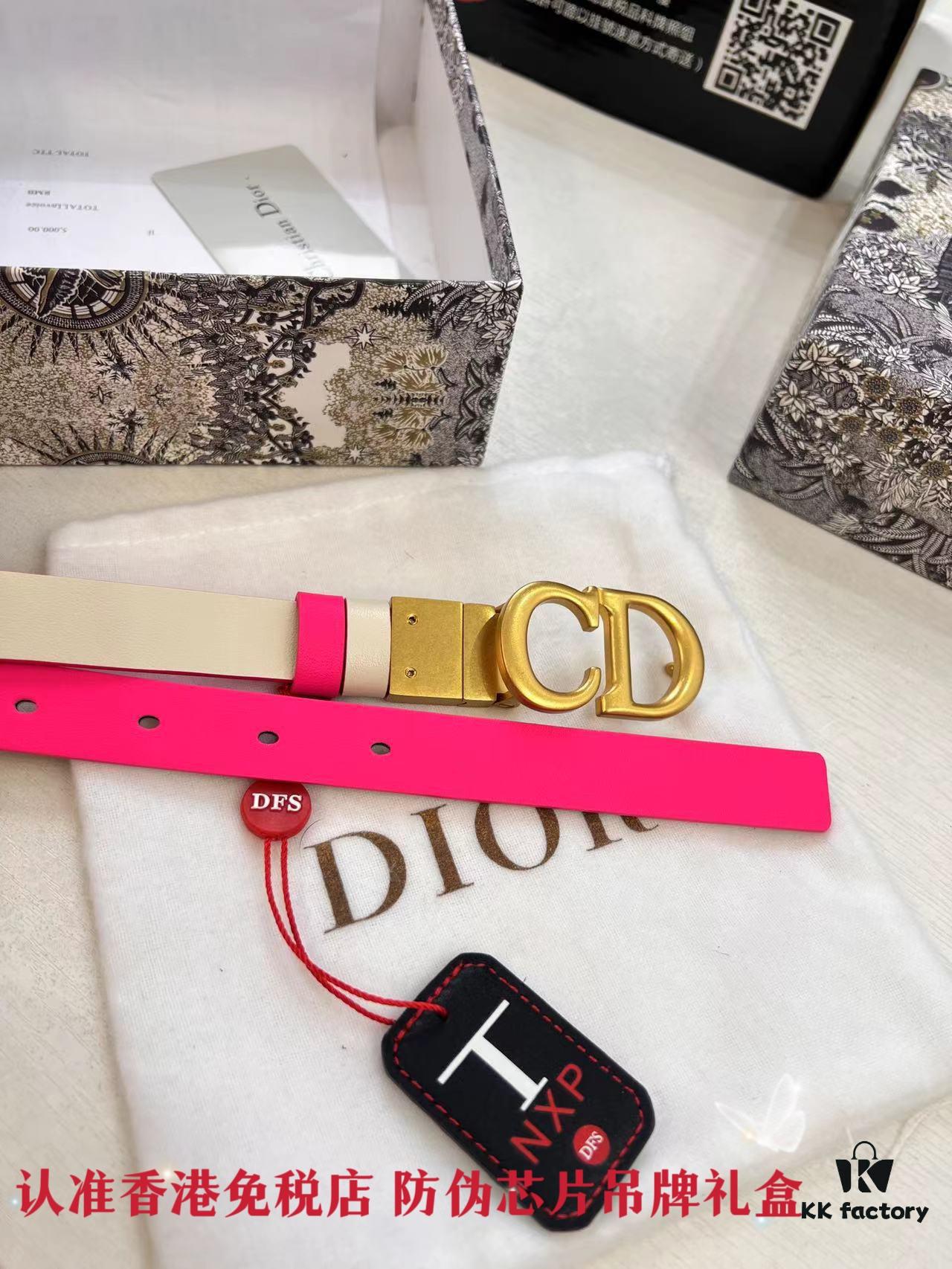 693202513a89a121ed550ab1 Dior Women's Leather Belt, Imported French Full-Grain Leather, 2.0 cm Width, Stainless Steel Buckle with Rotating Hardware, High-Ion Plating for Fade Resistance