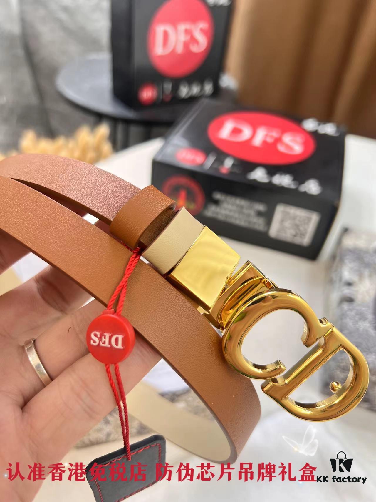 693202523a89a121ed550abb Dior Women's Leather Belt - Premium Original Imported Leather, Stainless Steel Buckle, High-Ion Plating, 2.0 cm Width, Duty-Free Authentic Grade