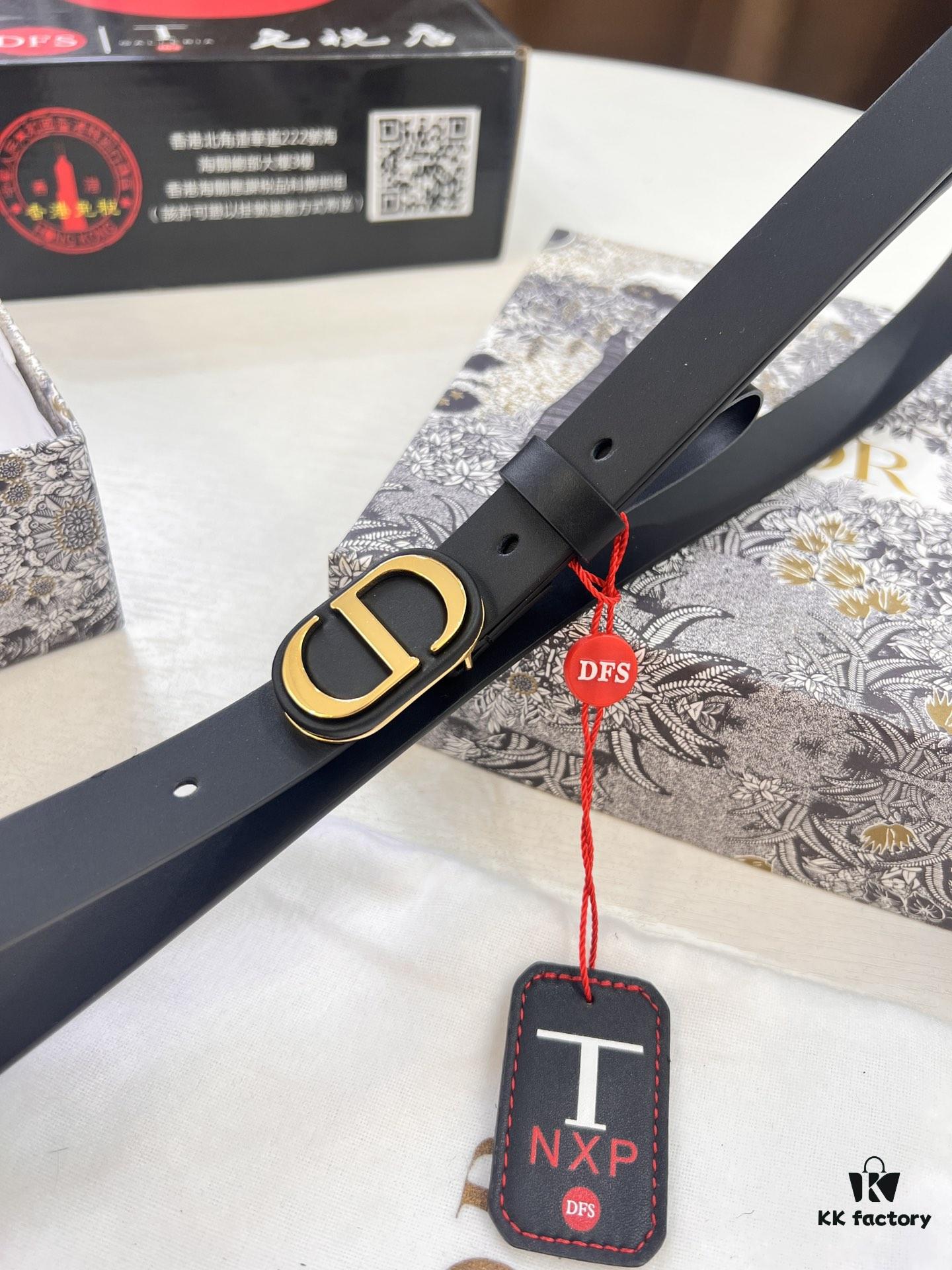 693202573a89a121ed550b04 Dior Women's Belt, Influencer Favorite, Official Website Style, Genuine Leather, 2.0 cm Width