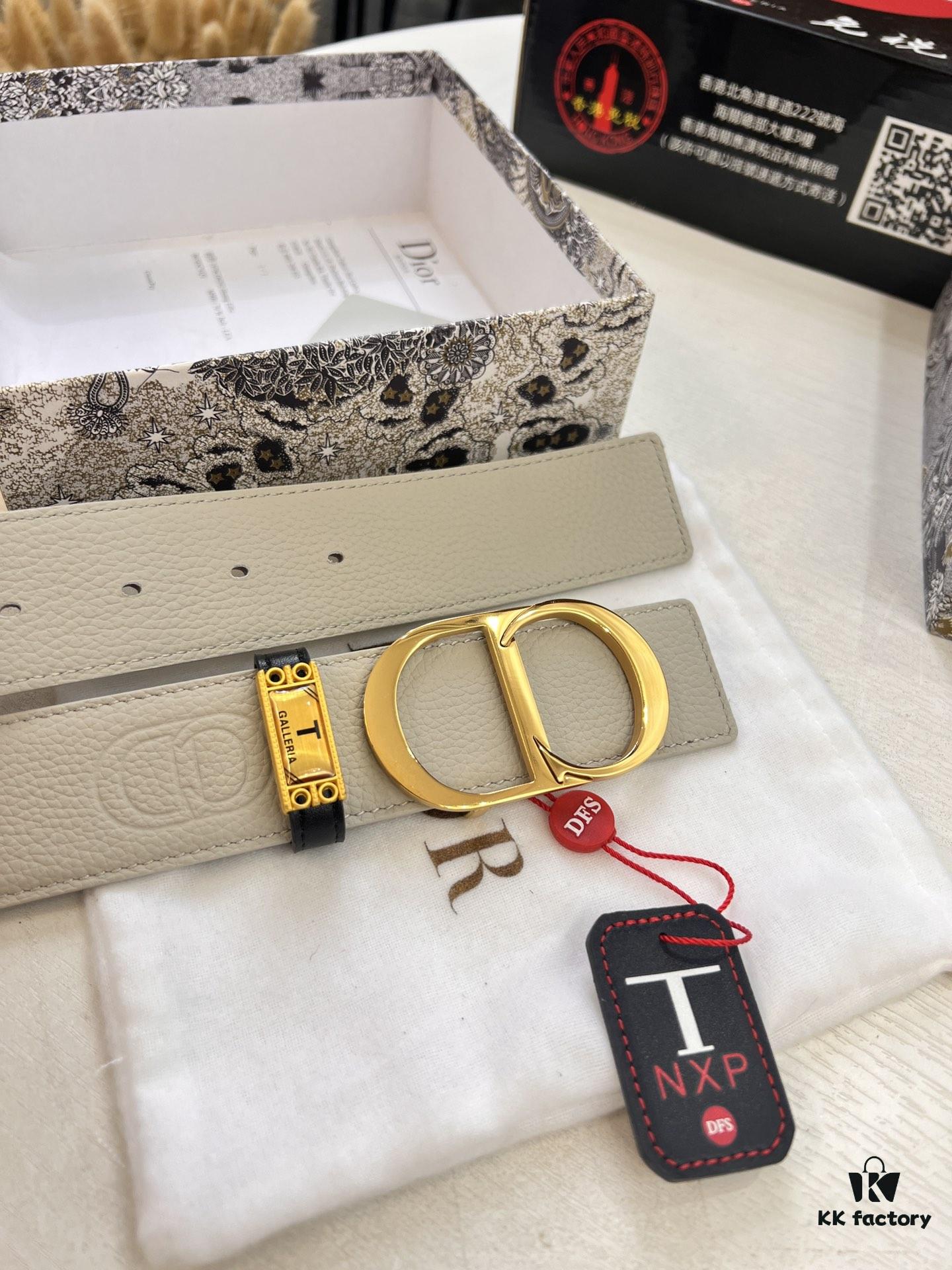 693202583a89a121ed550b0c Dior D Belt, Hong Kong Duty-Free T Gift Box (NXP Tag with Authenticity Chip Recognizable on Official Website)