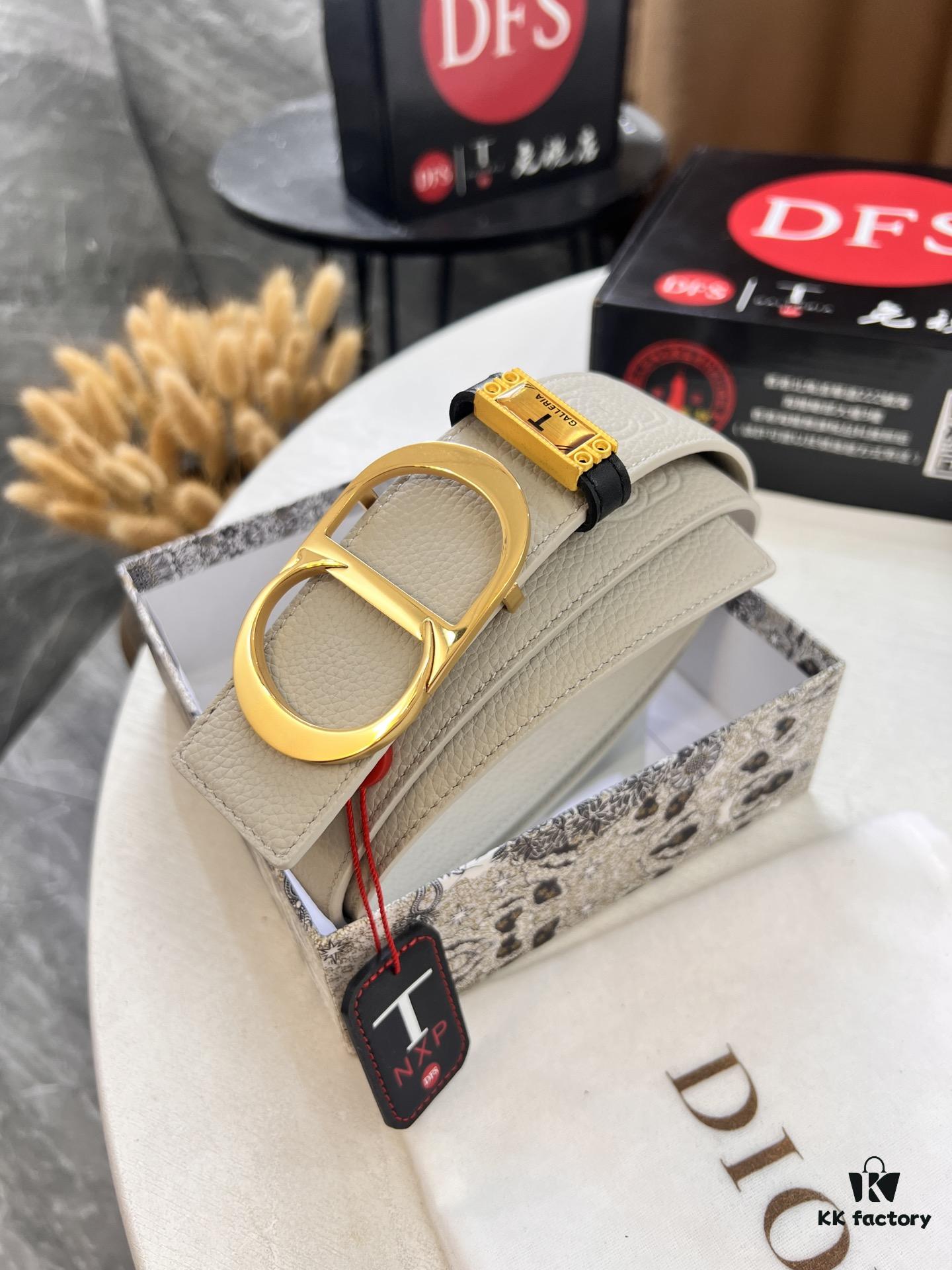 693202583a89a121ed550b0d Dior D Belt, Hong Kong Duty-Free T Gift Box (NXP Tag with Authenticity Chip Recognizable on Official Website)