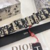 693202723a89a121ed550b22 Dior Unisex Belt - Latest Couple's Style, Imported Embroidered Custom Fabric, Full-Grain Lychee Grain Cowhide Leather, Polished ZP Synchronous Pin Buckle, 3.5cm Width