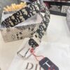 693202723a89a121ed550b23 Dior Unisex Belt - Latest Couple's Style, Imported Embroidered Custom Fabric, Full-Grain Lychee Grain Cowhide Leather, Polished ZP Synchronous Pin Buckle, 3.5cm Width