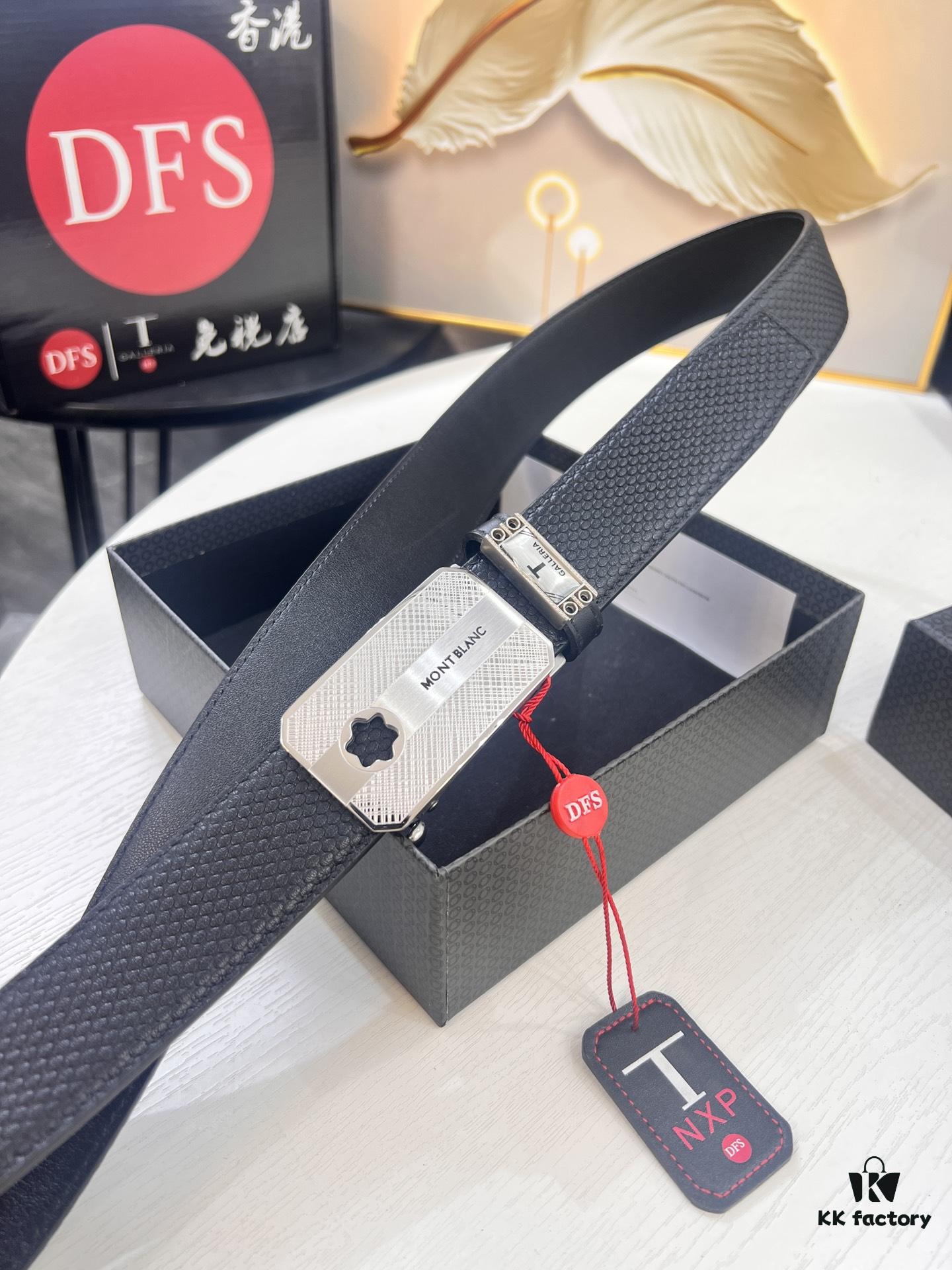 6932027d3a89a121ed550b43 Top-Quality Genuine Leather Belt, Original Factory Hong Kong Duty-Free T Gift Box (NXP RFID Tag Verifiable on Official Website, Authentic Anti-Counterfeit Chip), 3.5cm Width, Imported French Calfskin with Natural Palm Texture, High-Ion Plated Stainless Steel Automatic Buckle, Comparable to Montblanc Authentic Quality