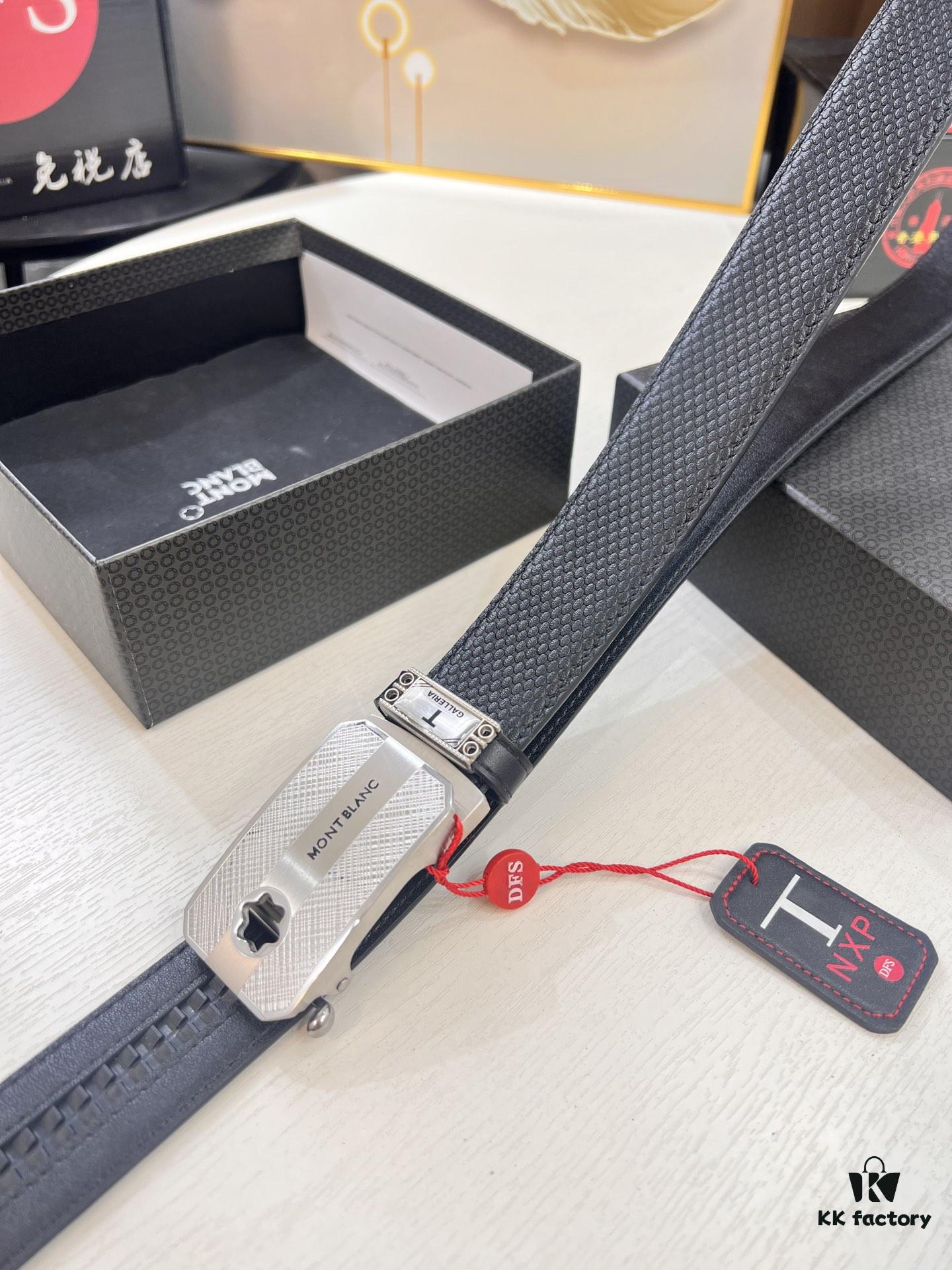 6932027e3a89a121ed550b46 Top-Quality Genuine Leather Belt, Original Factory Hong Kong Duty-Free T Gift Box (NXP RFID Tag Verifiable on Official Website, Authentic Anti-Counterfeit Chip), 3.5cm Width, Imported French Calfskin with Natural Palm Texture, High-Ion Plated Stainless Steel Automatic Buckle, Comparable to Montblanc Authentic Quality