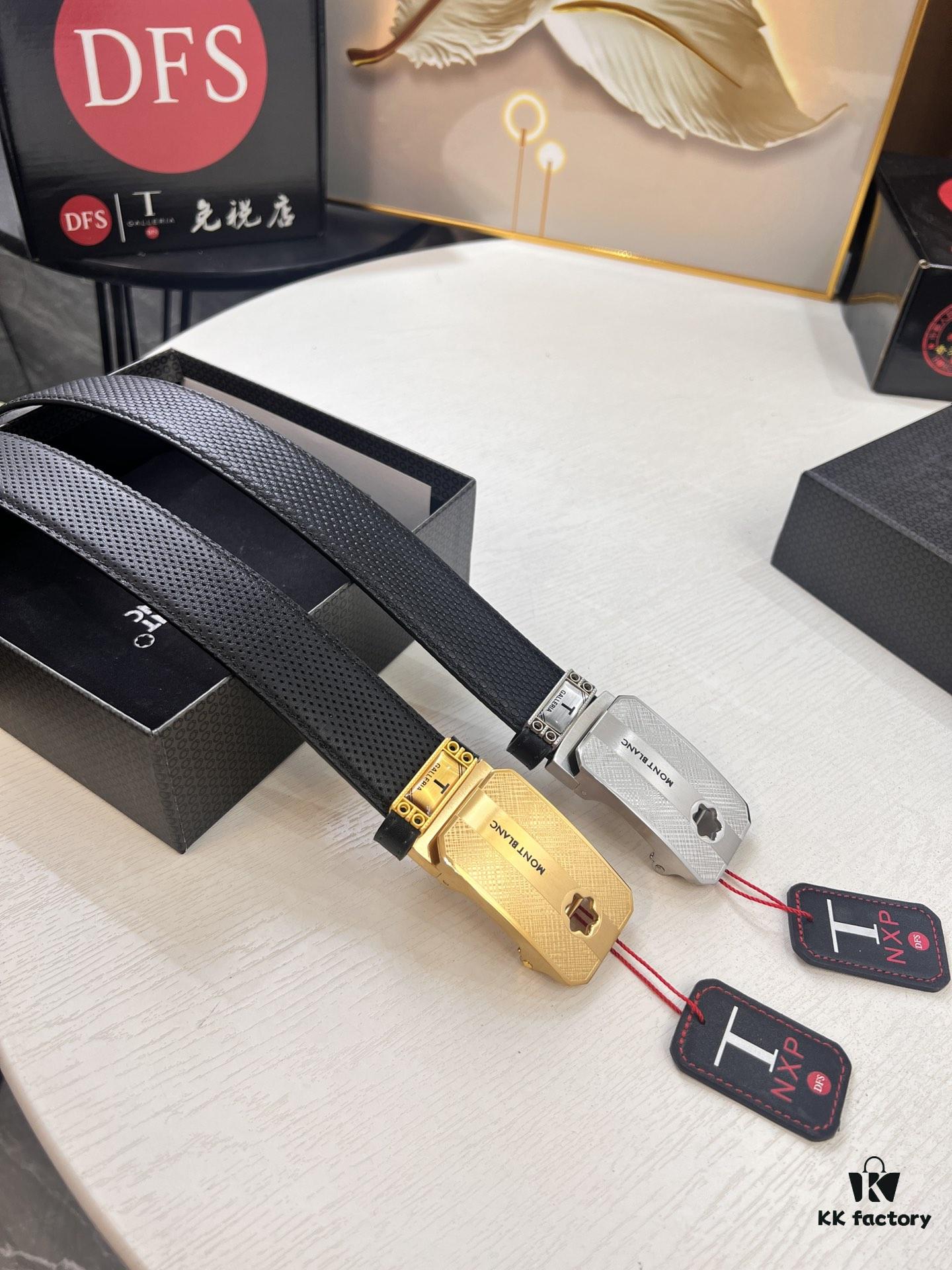 6932027e3a89a121ed550b48 Top-Quality Genuine Leather Belt, Original Factory Hong Kong Duty-Free T Gift Box (NXP RFID Tag Verifiable on Official Website, Authentic Anti-Counterfeit Chip), 3.5cm Width, Imported French Calfskin with Natural Palm Texture, High-Ion Plated Stainless Steel Automatic Buckle, Comparable to Montblanc Authentic Quality
