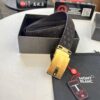 693202b43a89a121ed550b68 Top-Quality Original Leather Belt, Genuine Hong Kong Duty-Free T Gift Box (NXP Hangtag with Authenticity Chip Recognizable on Official Website), Montblanc Stainless Steel Hardware, Automatic Star Buckle Series, High-Ion Plating for Fade Resistance: Zegna