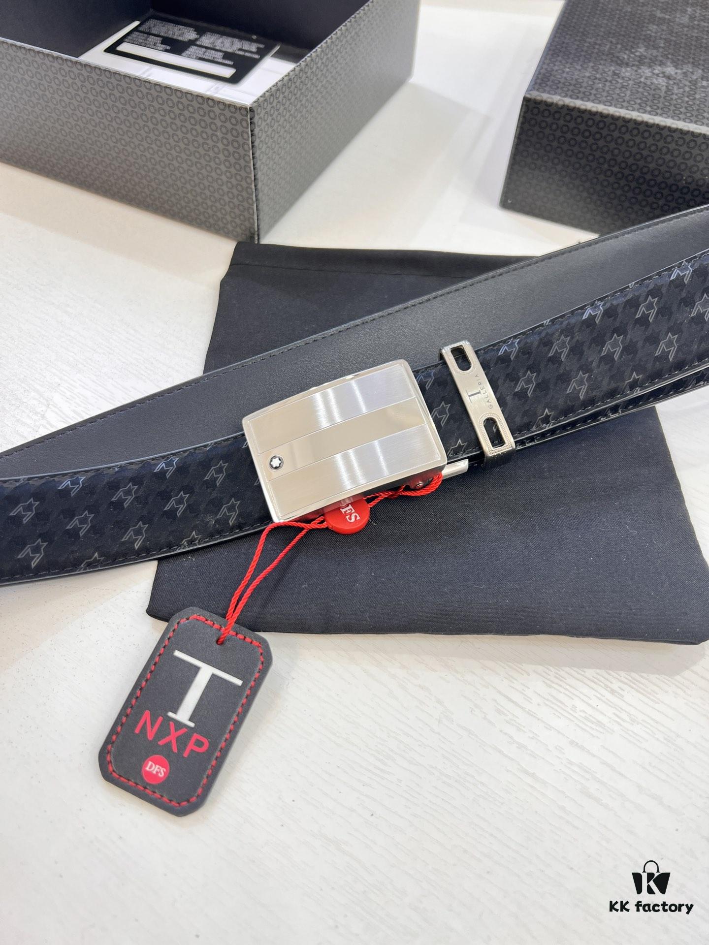 693202b43a89a121ed550b6b Top-tier Genuine Leather Belt, Original Factory Hong Kong Duty-Free T Gift Box (NXP Hang Tag with Verifiable Anti-Counterfeit Chip Recognizable on Official Website), Montblanc Stainless Steel Hardware, Automatic Star Buckle Series, High-Ion Plating for Fade Resistance: Zegna